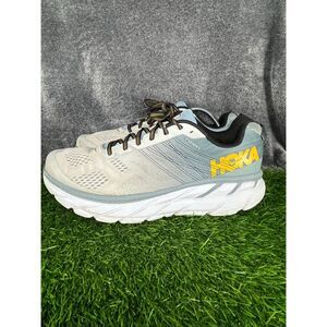 Hoka One One Clifton 6 Men’s 11 EU 45 1/3 Running Shoes Blue Yellow